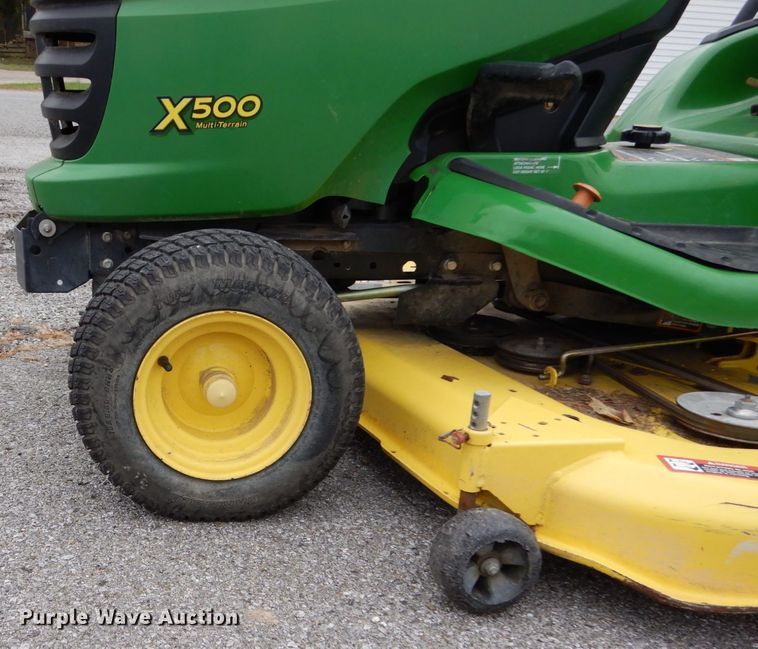 image for item GC9367 2008 John Deere X500 lawn mower