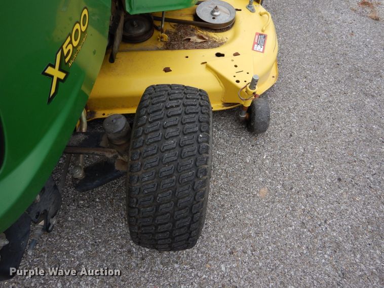 image for item GC9367 2008 John Deere X500 lawn mower