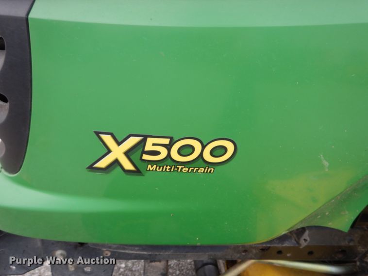 image for item GC9367 2008 John Deere X500 lawn mower