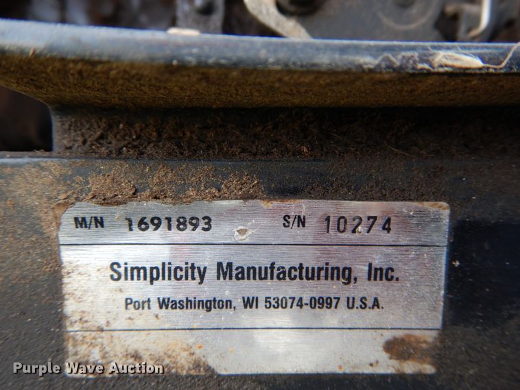 image for item GC9369 AGCO Allis 1613G lawn mower