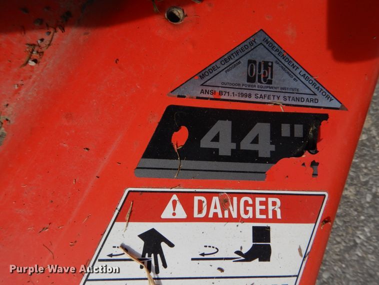 image for item GC9370 AGCO 1616 lawn mower