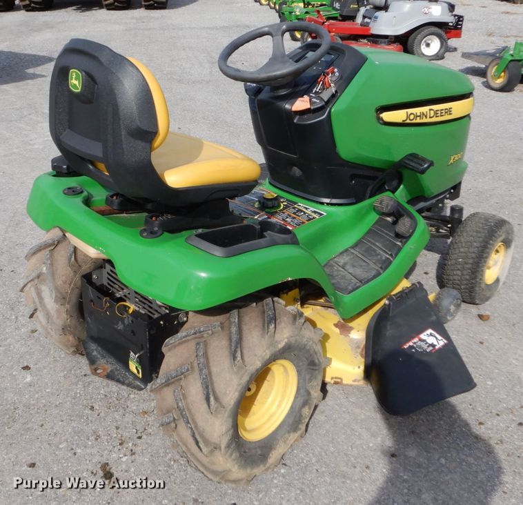 image for item GC9371 John Deere X300 lawn mower