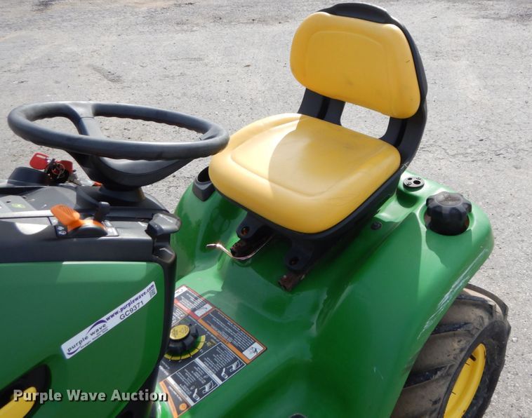 image for item GC9371 John Deere X300 lawn mower