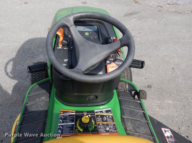 image for item GC9371 John Deere X300 lawn mower
