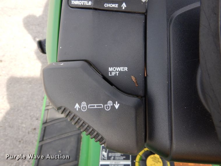 image for item GC9371 John Deere X300 lawn mower