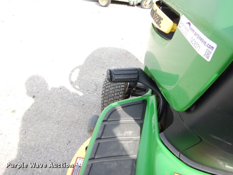 image for item GC9371 John Deere X300 lawn mower