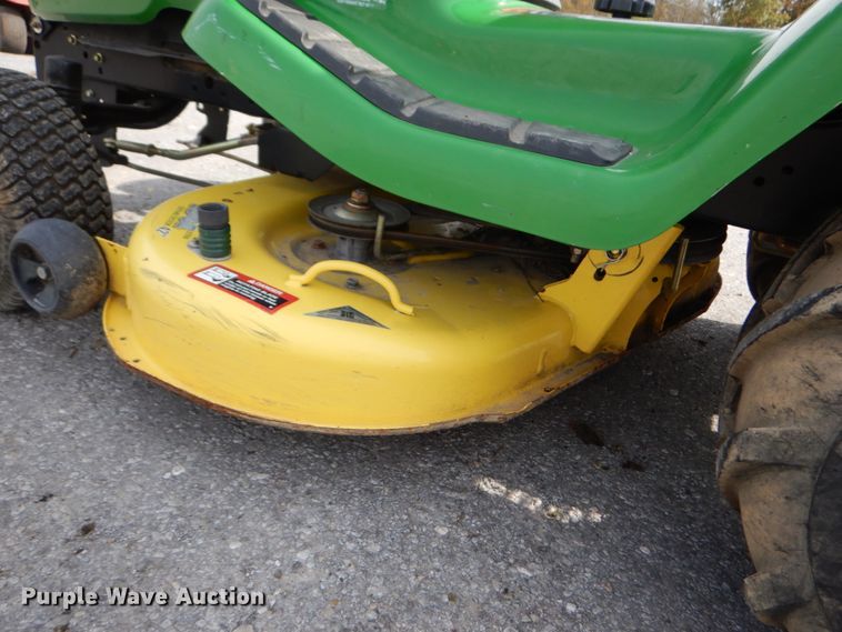 image for item GC9371 John Deere X300 lawn mower