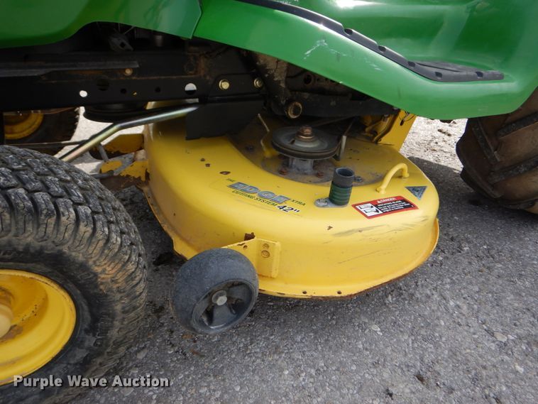 image for item GC9371 John Deere X300 lawn mower