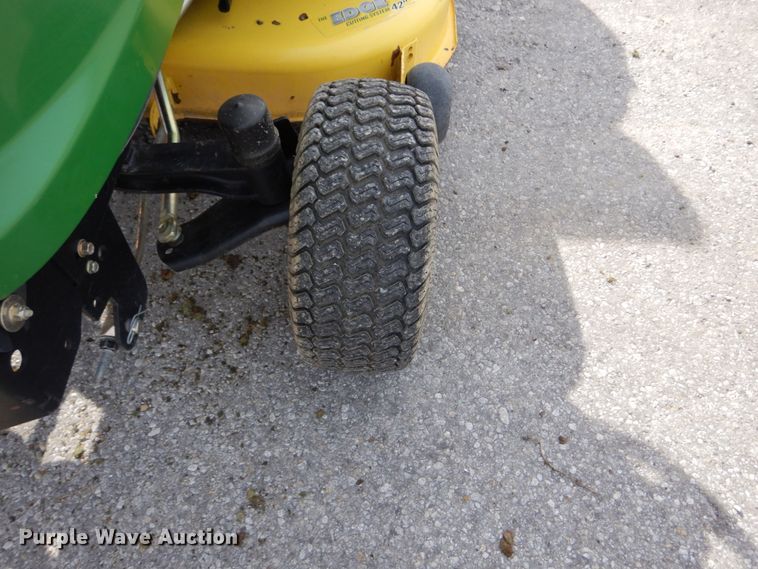 image for item GC9371 John Deere X300 lawn mower