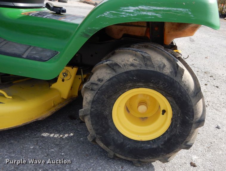 image for item GC9371 John Deere X300 lawn mower