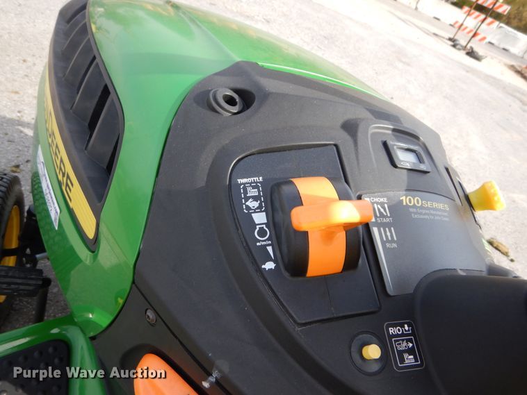 image for item GC9372 John Deere D170 lawn mower