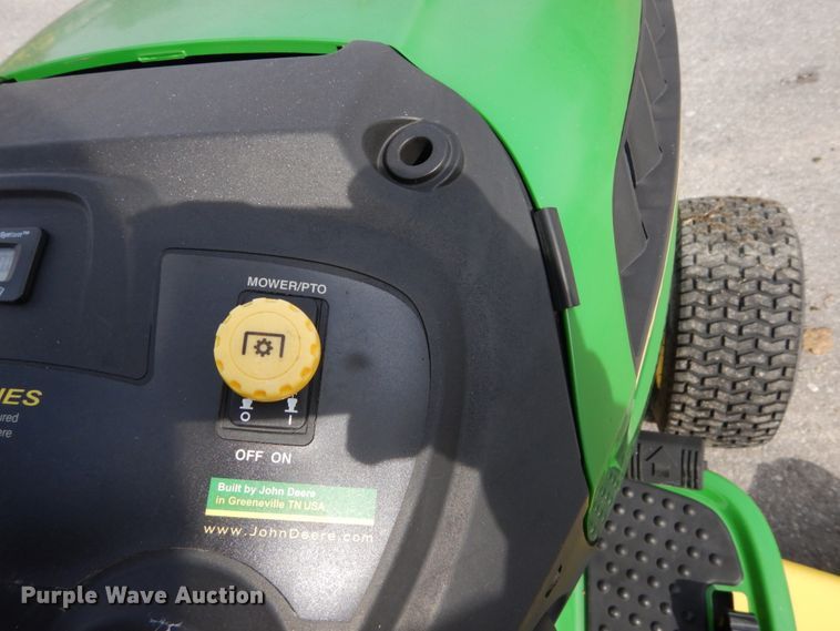 image for item GC9372 John Deere D170 lawn mower