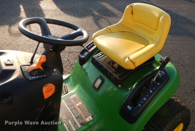 image for item GC9373 John Deere LA105 lawn mower