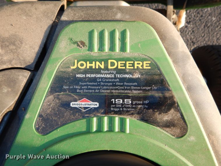 image for item GC9373 John Deere LA105 lawn mower