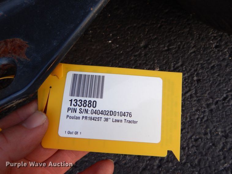 image for item GC9375 Poulan Pro lawn mower