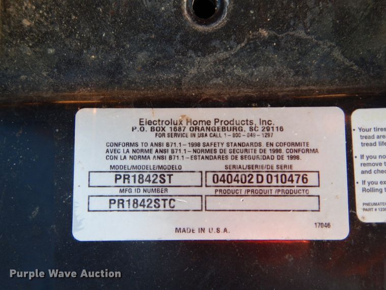 image for item GC9375 Poulan Pro lawn mower