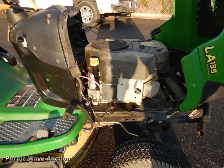 image for item GC9376 John Deere LA135 lawn mower