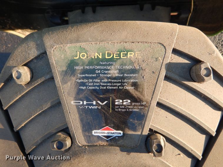 image for item GC9376 John Deere LA135 lawn mower