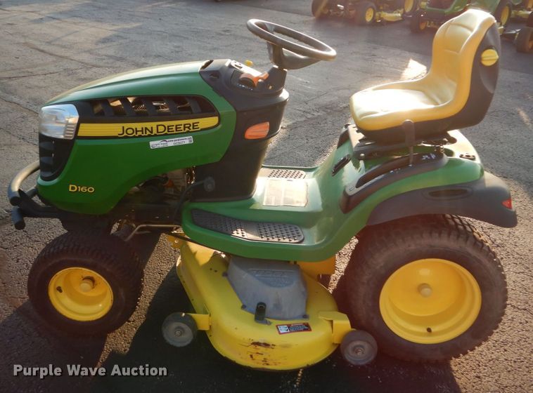 image for item GC9377 John Deere D160 lawn mower