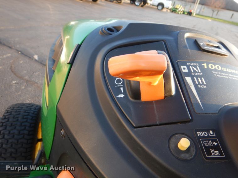 image for item GC9377 John Deere D160 lawn mower