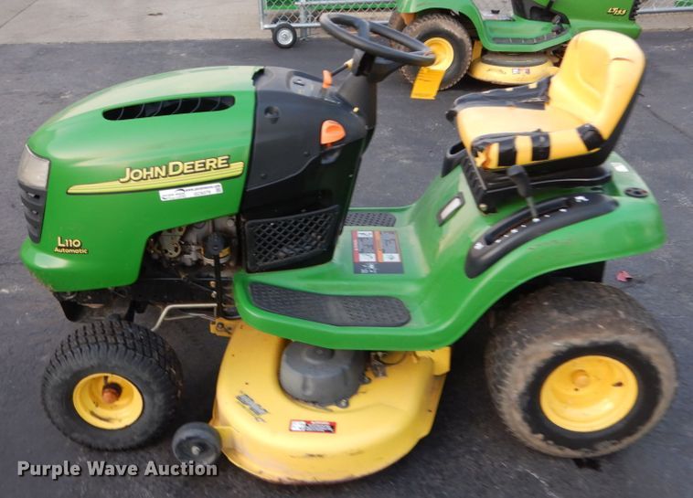 image for item GC9379 John Deere L110 lawn mower