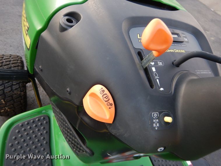 image for item GC9379 John Deere L110 lawn mower