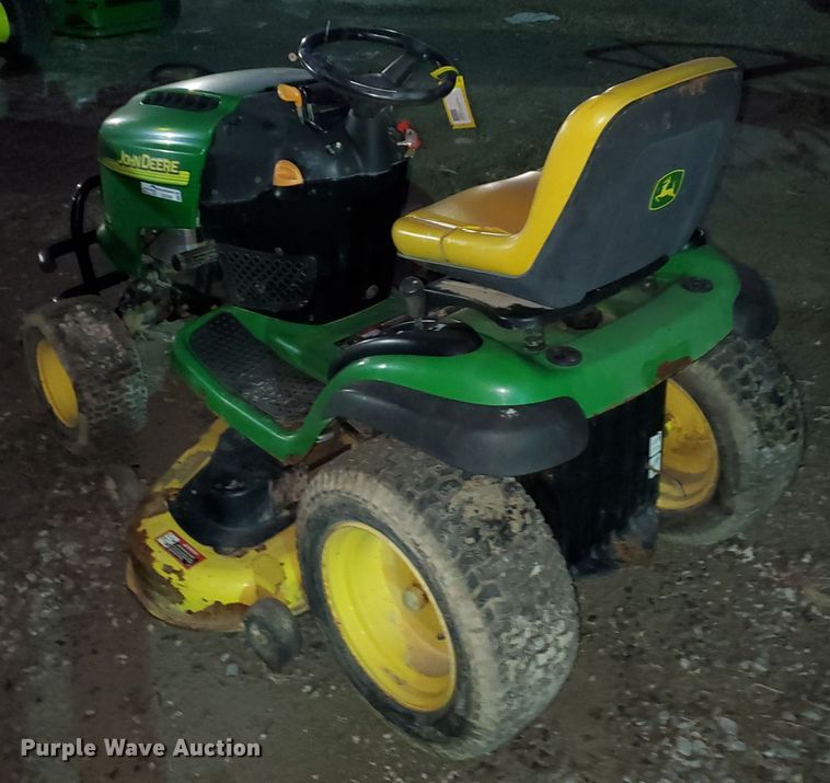 image for item GC9380 John Deere L120 lawn mower