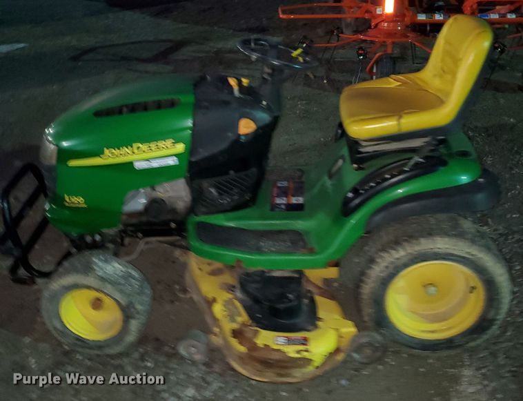 image for item GC9380 John Deere L120 lawn mower