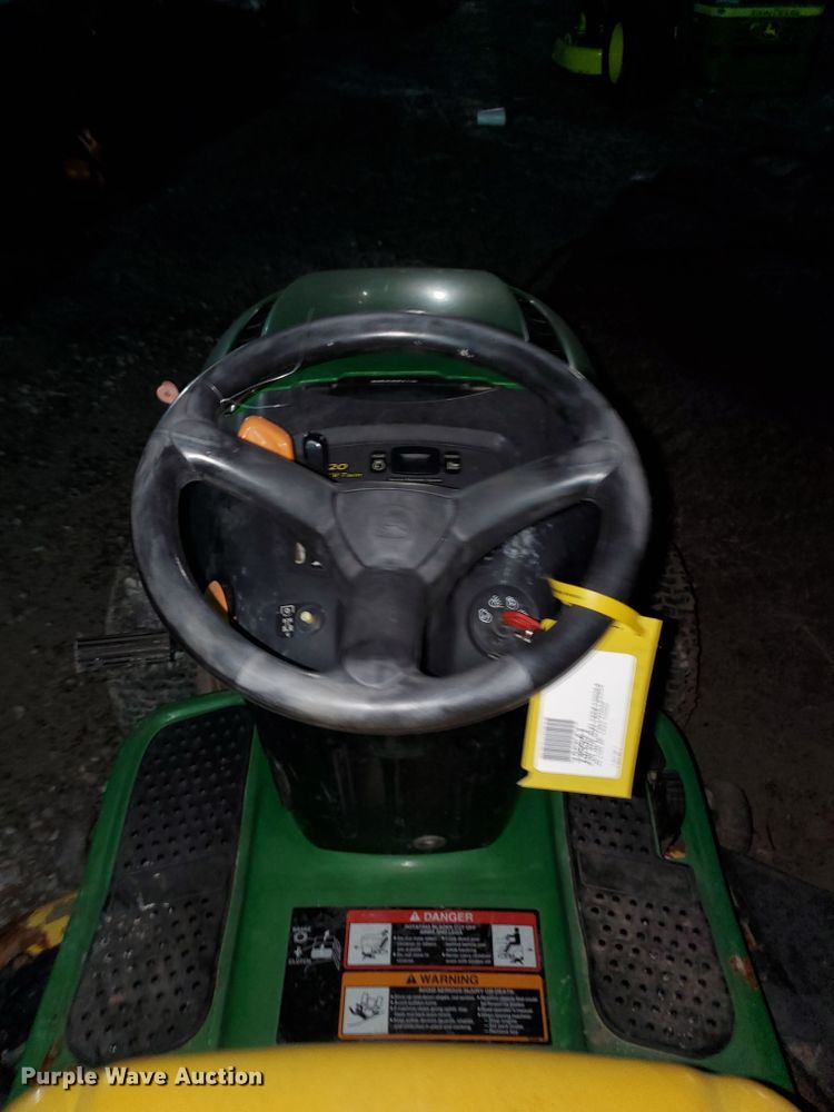 image for item GC9380 John Deere L120 lawn mower