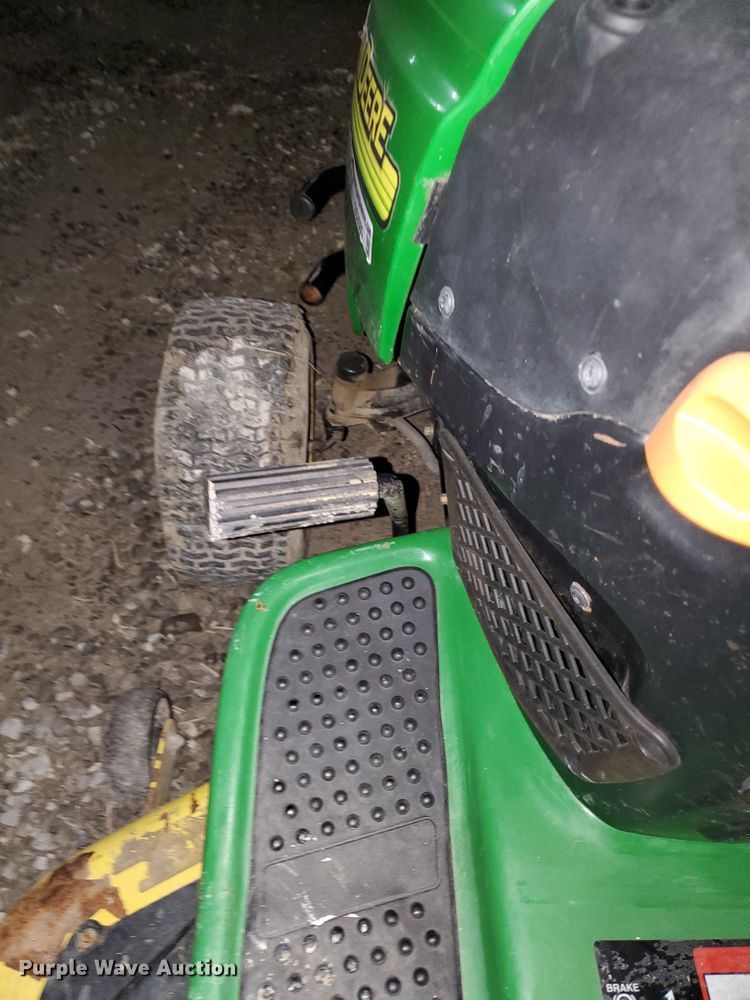 image for item GC9380 John Deere L120 lawn mower