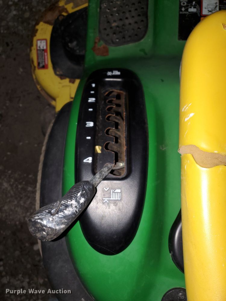 image for item GC9380 John Deere L120 lawn mower