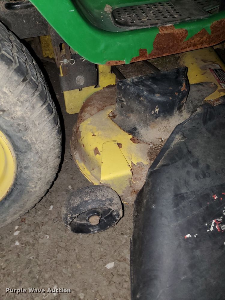 image for item GC9380 John Deere L120 lawn mower