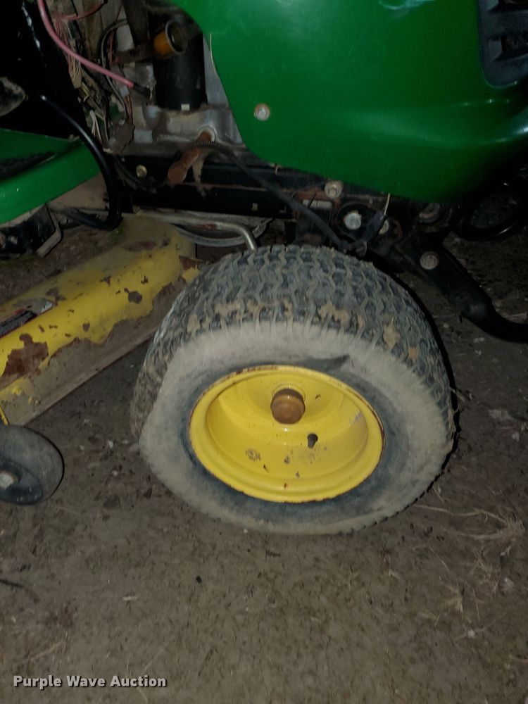 image for item GC9380 John Deere L120 lawn mower