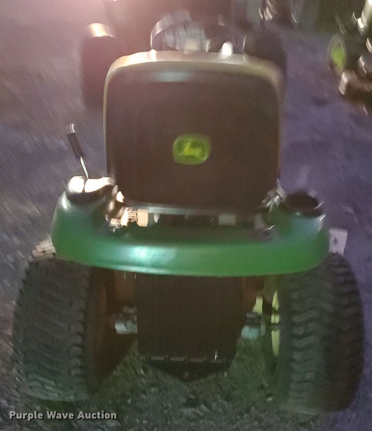 image for item GC9381 John Deere L118 lawn mower
