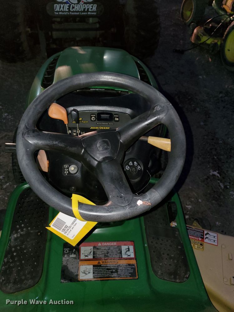 image for item GC9381 John Deere L118 lawn mower