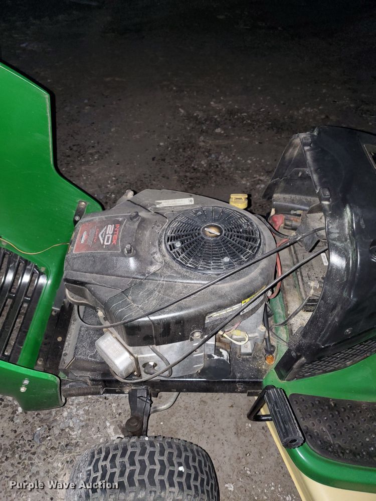 image for item GC9381 John Deere L118 lawn mower