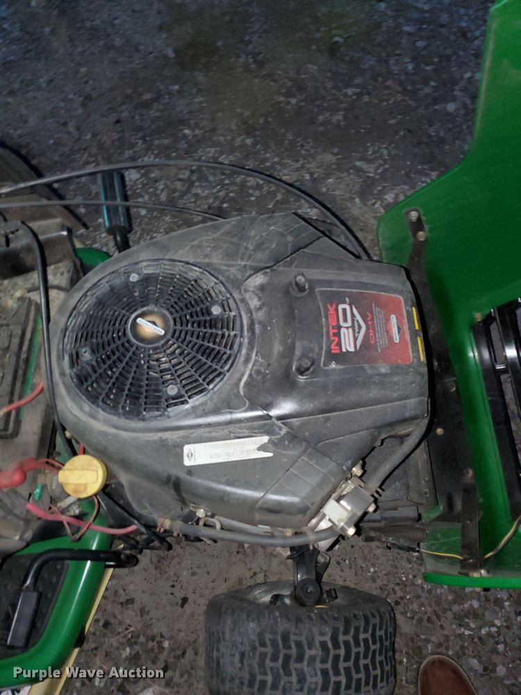 image for item GC9381 John Deere L118 lawn mower