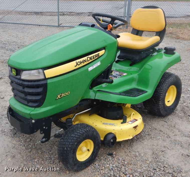 image for item GC9382 2013 John Deere X300 lawn mower