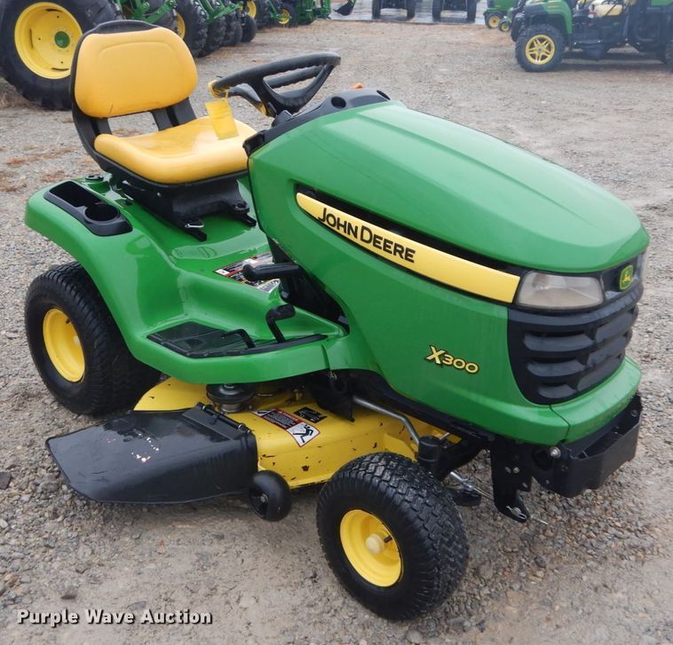 image for item GC9382 2013 John Deere X300 lawn mower