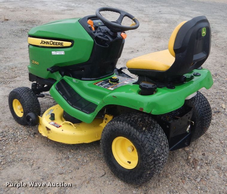 image for item GC9382 2013 John Deere X300 lawn mower