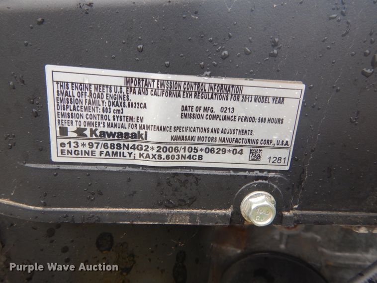 image for item GC9382 2013 John Deere X300 lawn mower