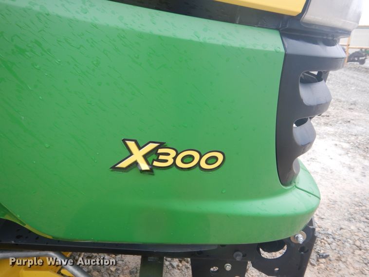 image for item GC9382 2013 John Deere X300 lawn mower