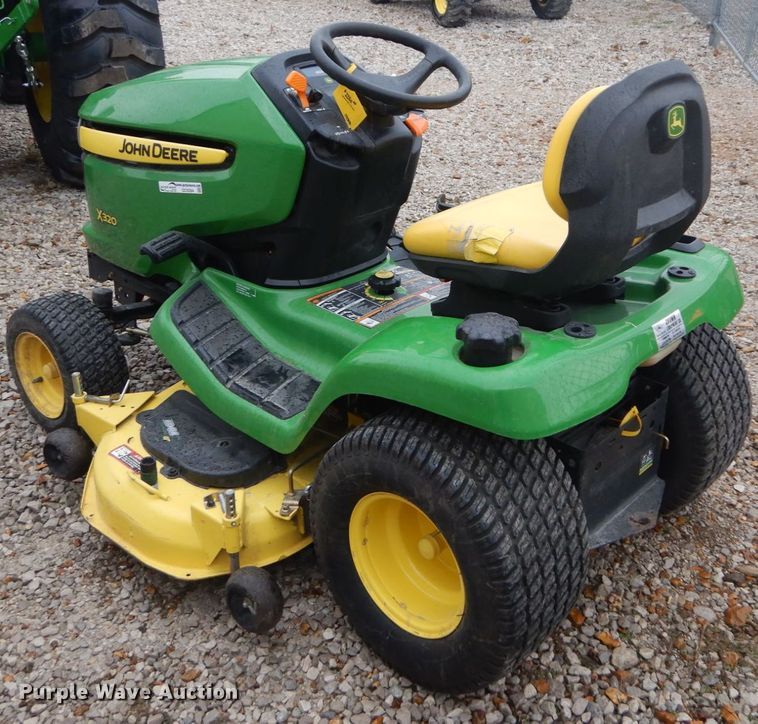 image for item GC9384 2010 John Deere X320 lawn mower