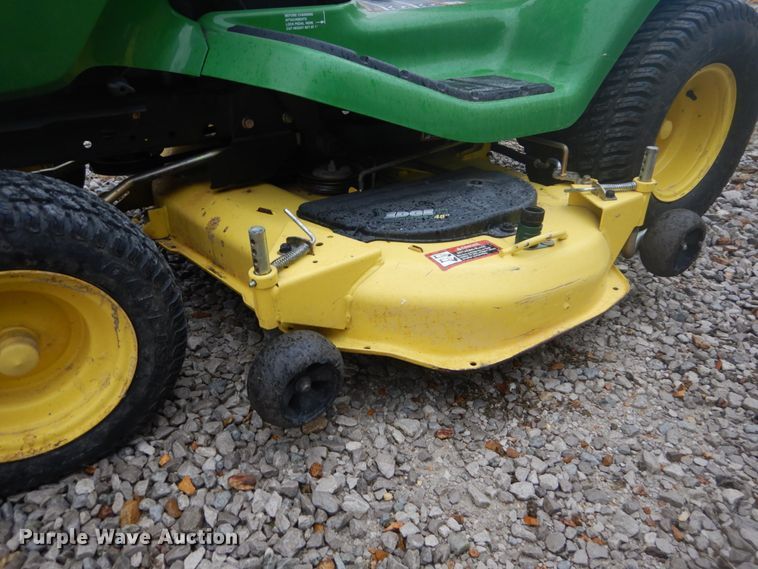 image for item GC9384 2010 John Deere X320 lawn mower
