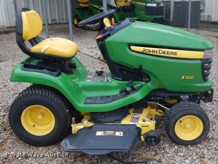 image for item GC9384 2010 John Deere X320 lawn mower