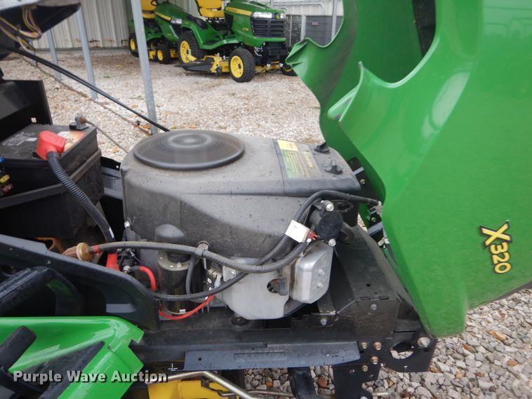 image for item GC9384 2010 John Deere X320 lawn mower