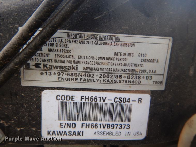 image for item GC9384 2010 John Deere X320 lawn mower