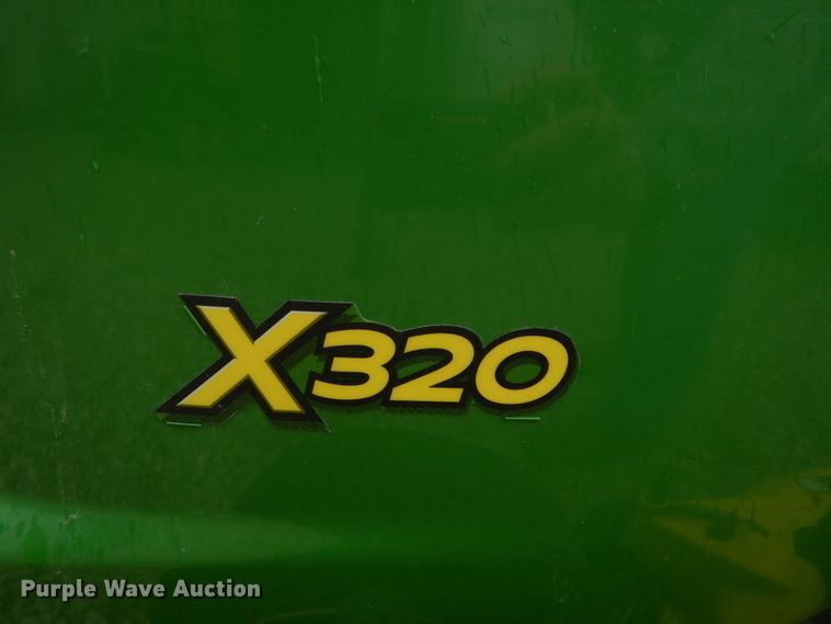 image for item GC9384 2010 John Deere X320 lawn mower