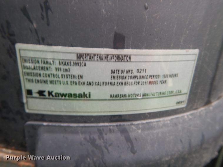 image for item GC9386 2011 John Deere 960A ZTR lawn mower