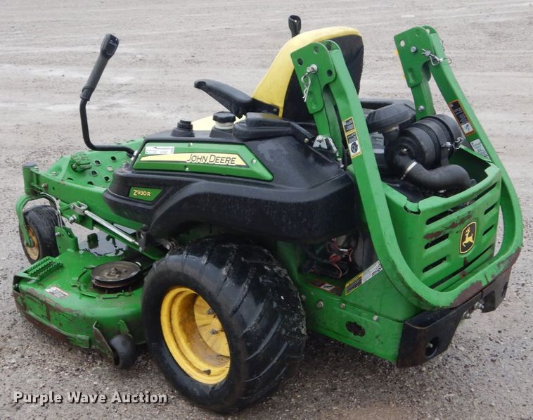 image for item GC9387 2016 John Deere Z930R ZTR lawn mower